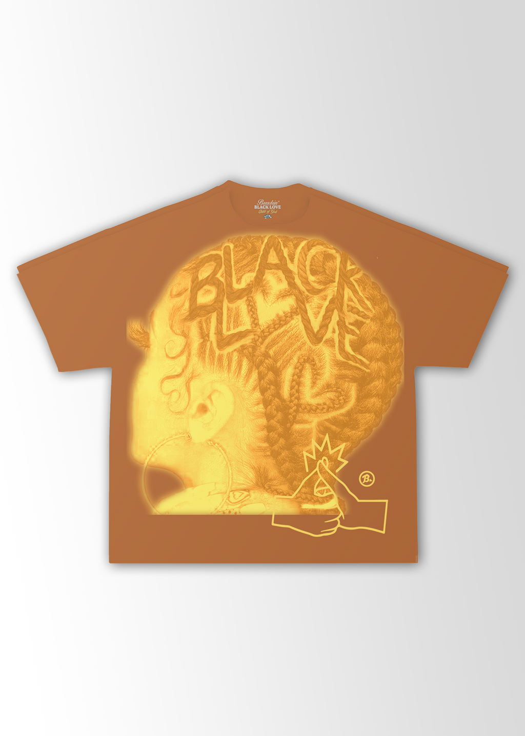 BREADRIN® Black Love T-Shirt