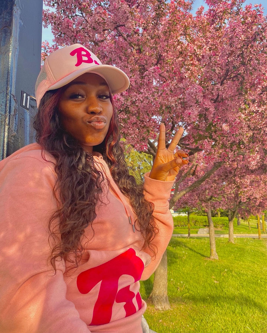BREADRIN® Beloved Blossom Trucker Hat